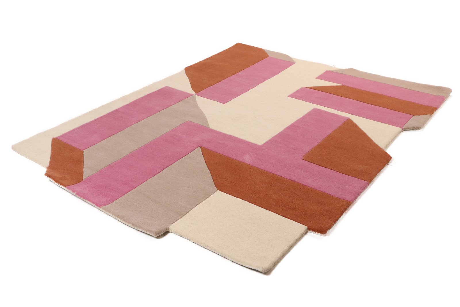 Milo — Hand-knotted, 240x170 cm, Violett, 50% Schurwolle, 50% Viskose | View 6