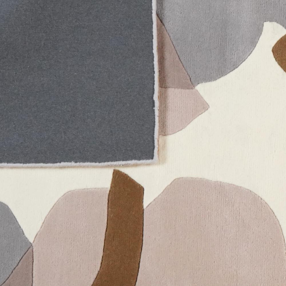 Desert Dune — Hand-knotted, 180x120 cm, Beige, 100% Virgin Wool | View 5