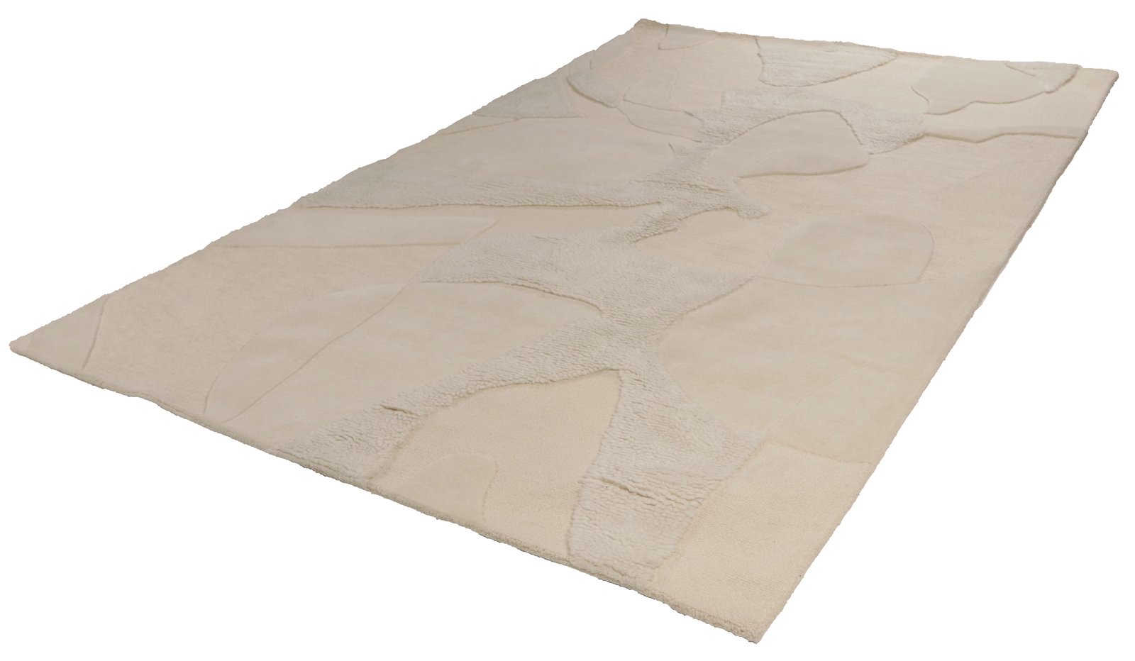 Desert Dune — Hand-knotted, 240x170 cm, Beige, 100% Virgin Wool | View 4