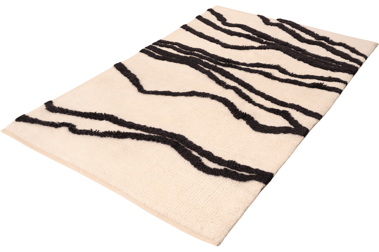 Morrocan Mirage — Hand-knotted, 300x200 cm, Beige, 100% Virgin Wool | View 6