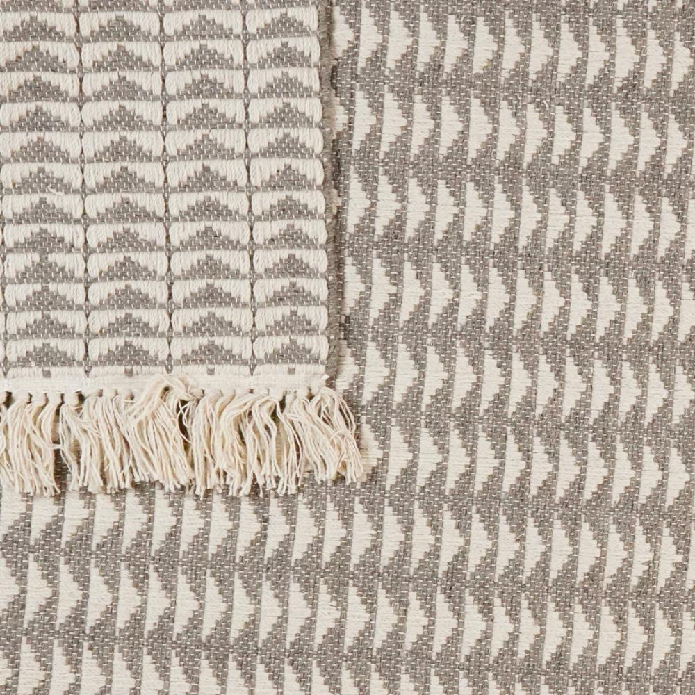 Dhurrie — Handmade, 170x120 cm, Beige, 80% Schurwolle, 20% Baumwolle | View 5