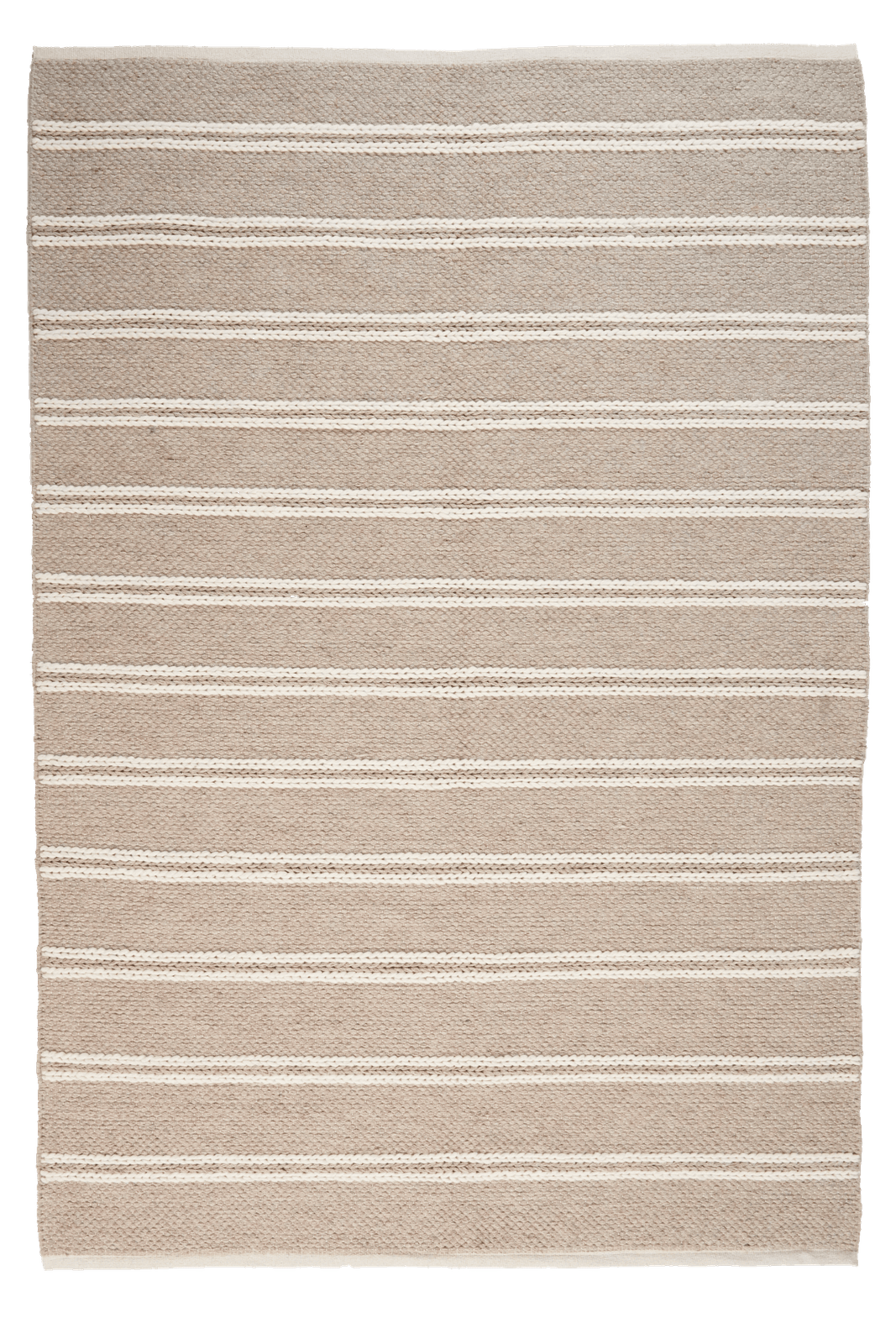 Dhurrie — Handmade, 290x200 cm, Brown, 80% Schurwolle, 20% Baumwolle | Main view