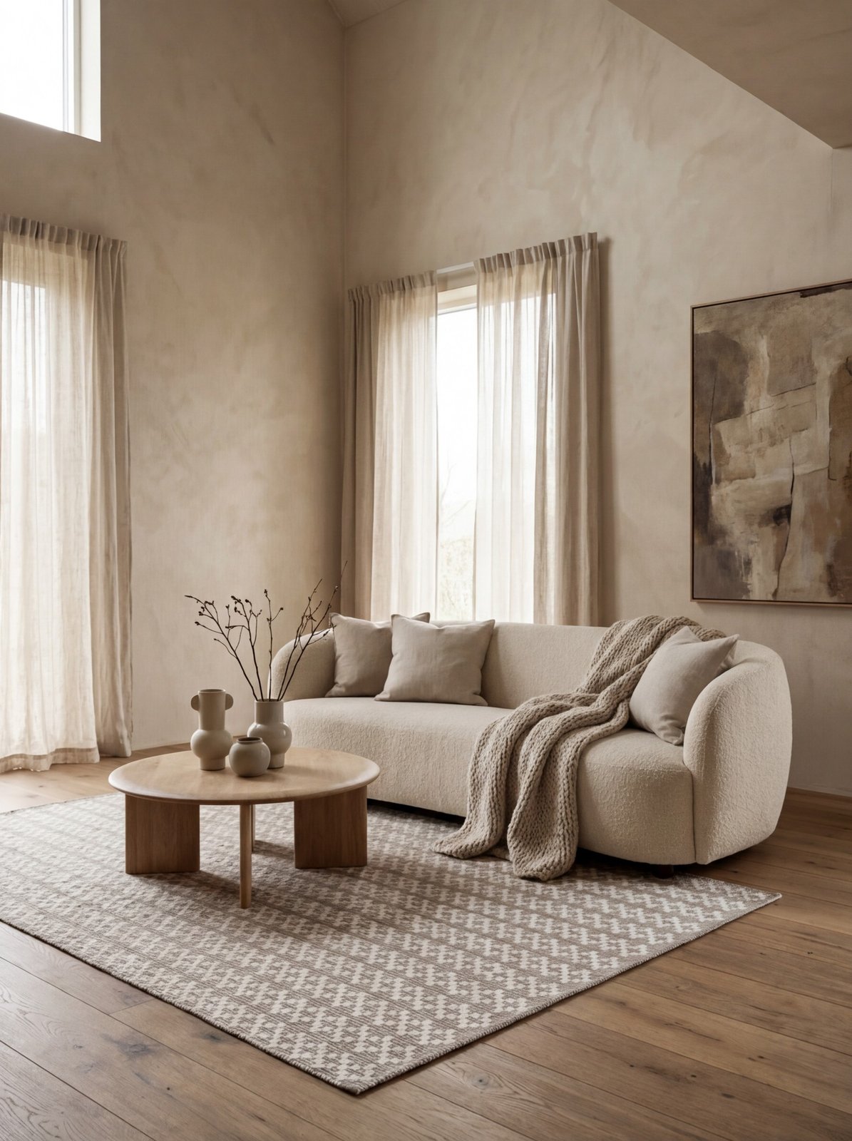 Dhurrie — Handmade, 170x120 cm, Grey, 40% Schurwolle, 60% Baumwolle | Detail view