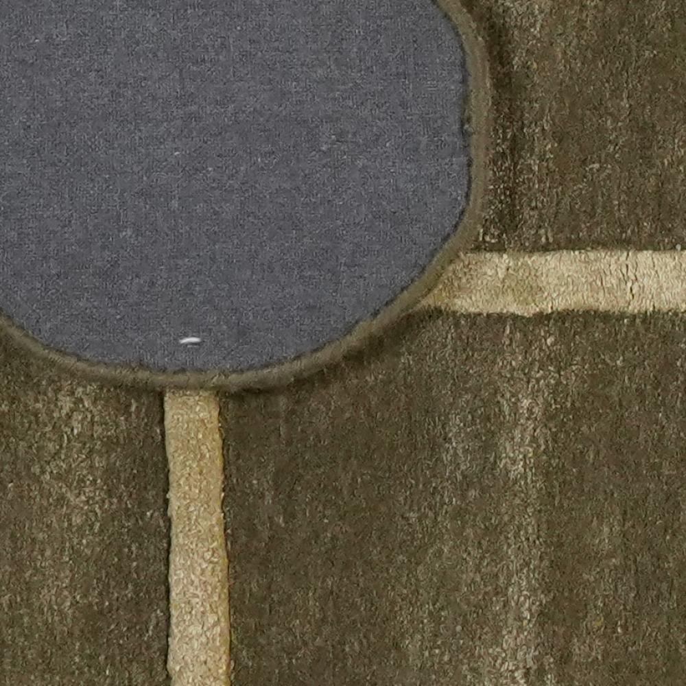 Claire — Hand-knotted, 230x160 cm, Green, 50% Schurwolle, 50% Viskose | View 4