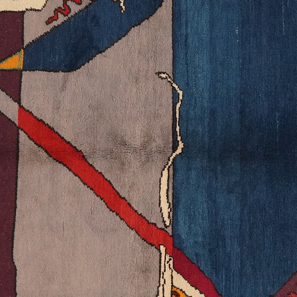 Konya — Hand-knotted, 143x196 cm, Multicolor, 100% Virgin Wool | View 4