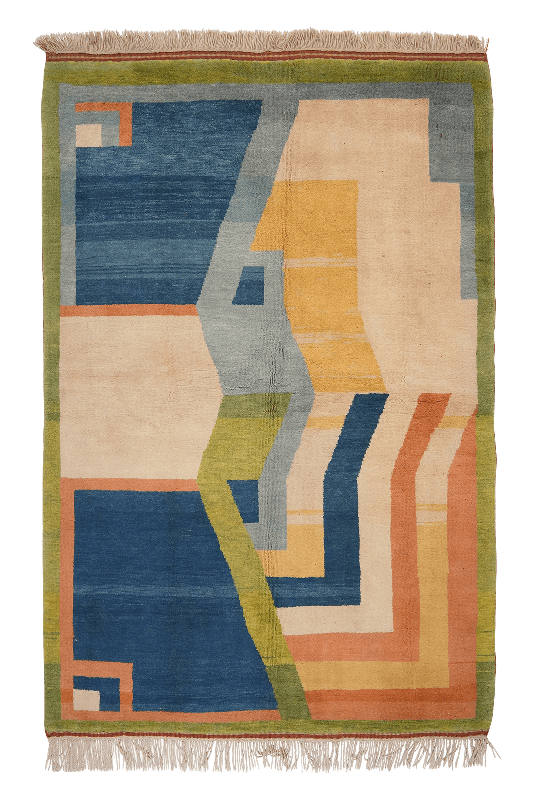 Konya — Hand-knotted, 145x215 cm, Multicolor, 100% Virgin Wool | Main view