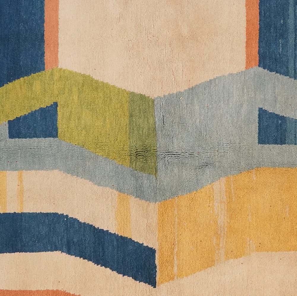Konya — Hand-knotted, 145x215 cm, Multicolor, 100% Virgin Wool | View 4
