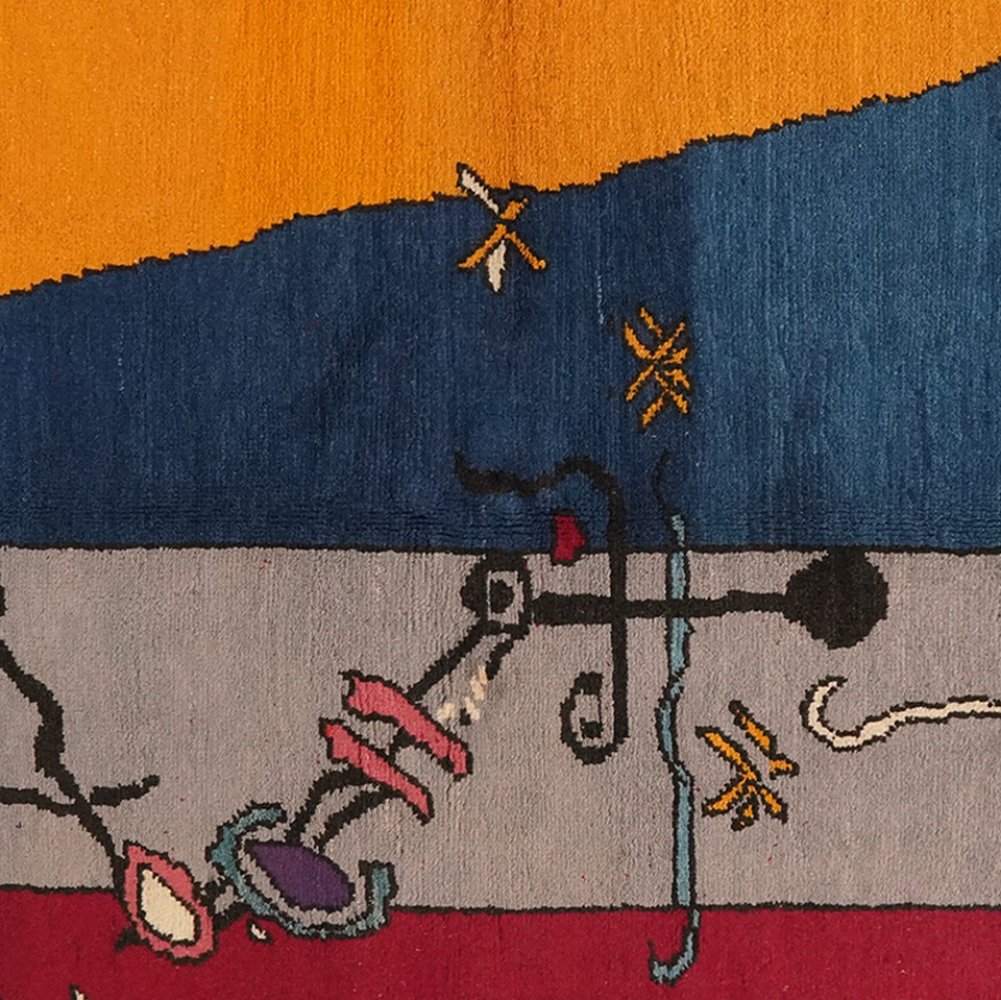 Konya — Hand-knotted, 138x208 cm, Multicolor, 100% Virgin Wool | View 4