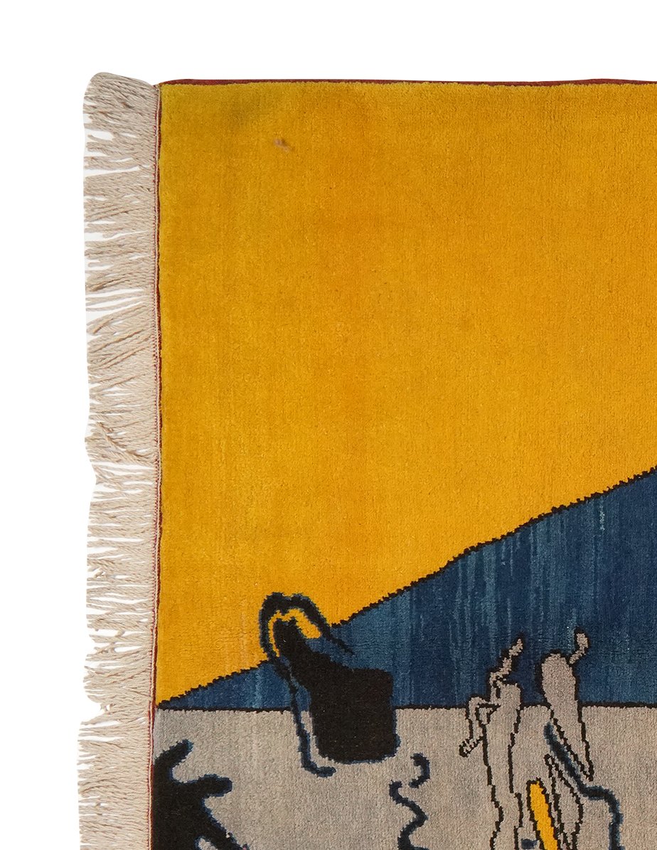 Konya — Hand-knotted, 144x215 cm, Multicolor, 100% Virgin Wool | View 3