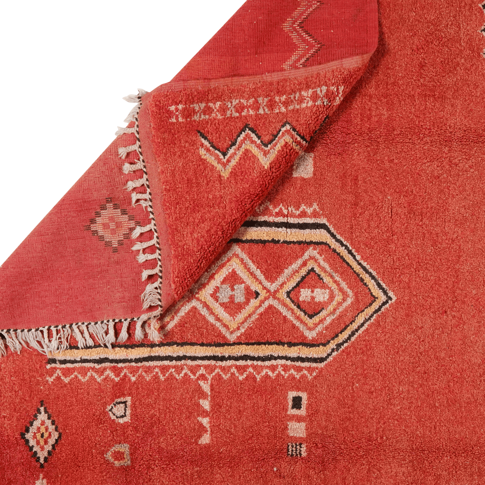 Mrirt — Hand-knotted, 254x326 cm, Red, 100% Virgin Wool | View 6