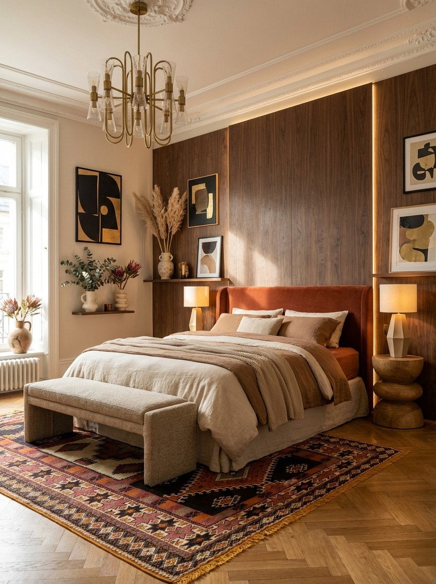 Ouzguit Zaida — Handgefertigt, 330x201 cm, Beige, 100% Virgin Wool | Back view