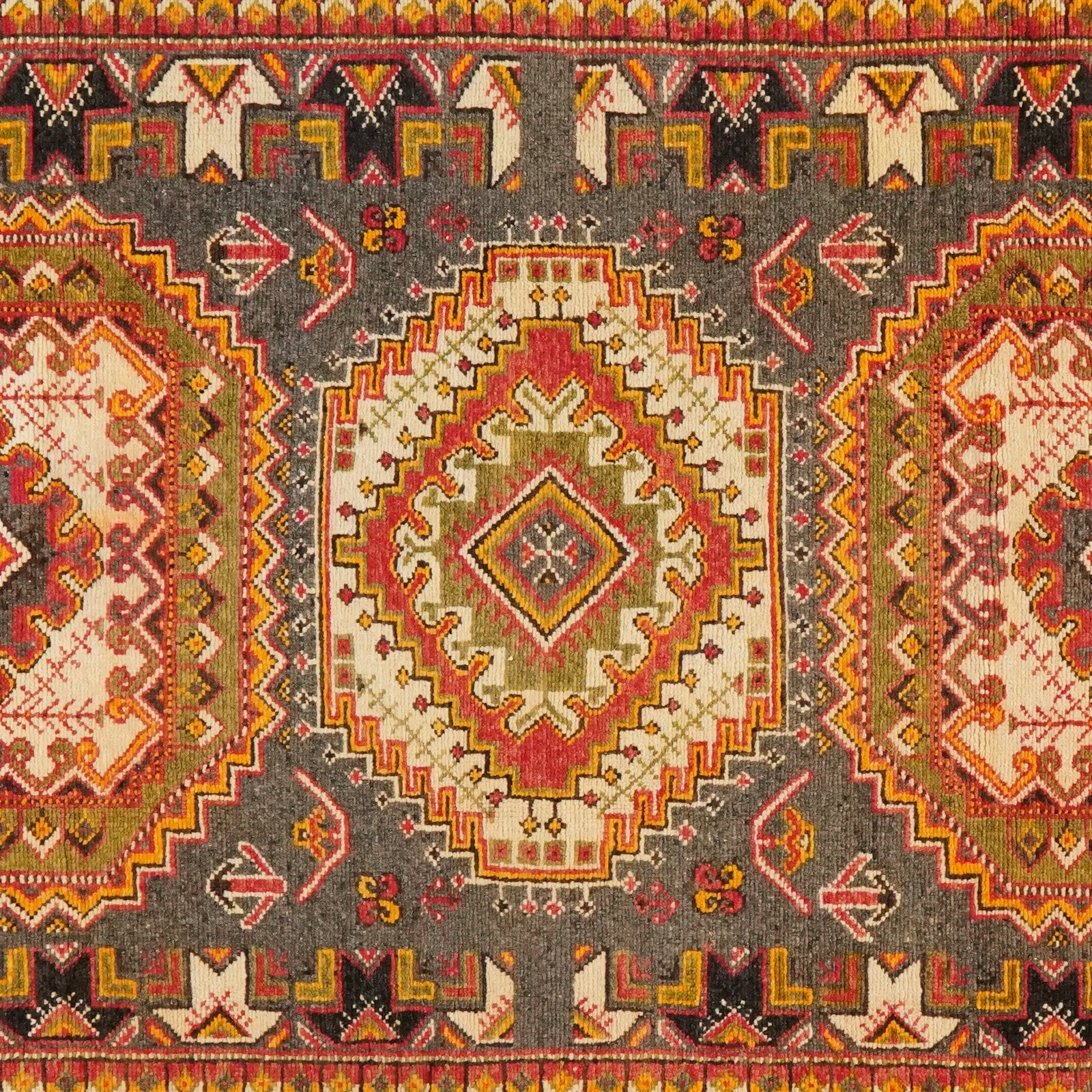 Ouzguit — Hand-knotted, 192x320 cm, Grey, 100% Virgin Wool | View 4