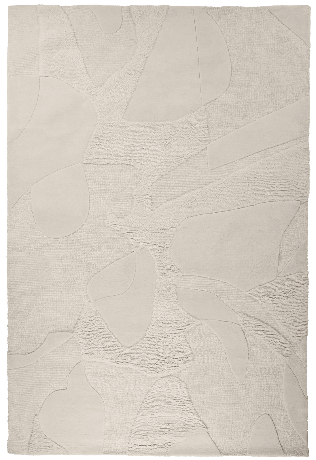 Desert Dune — Hand-knotted, 200x300 cm, Beige, 100% Virgin Wool | Main view