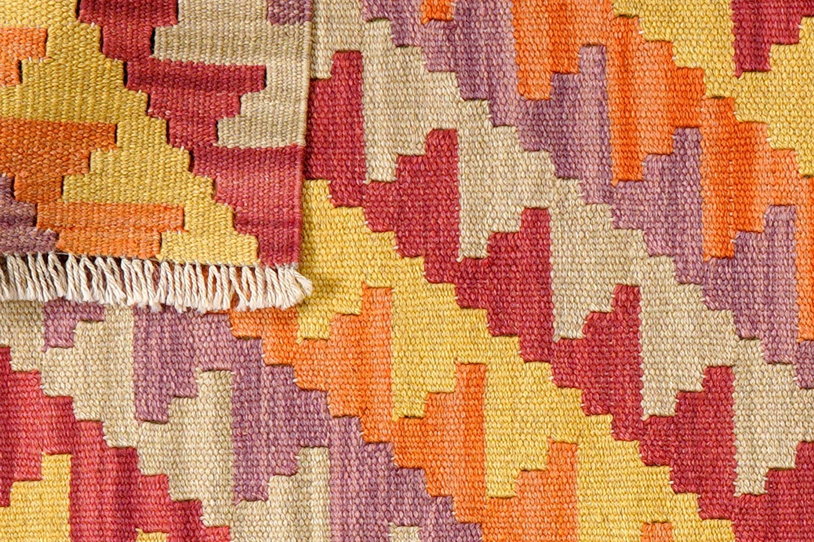 Kelim Gashgai — Handmade, 63x97 cm, Multicolor, 100% Virgin Wool | View 6