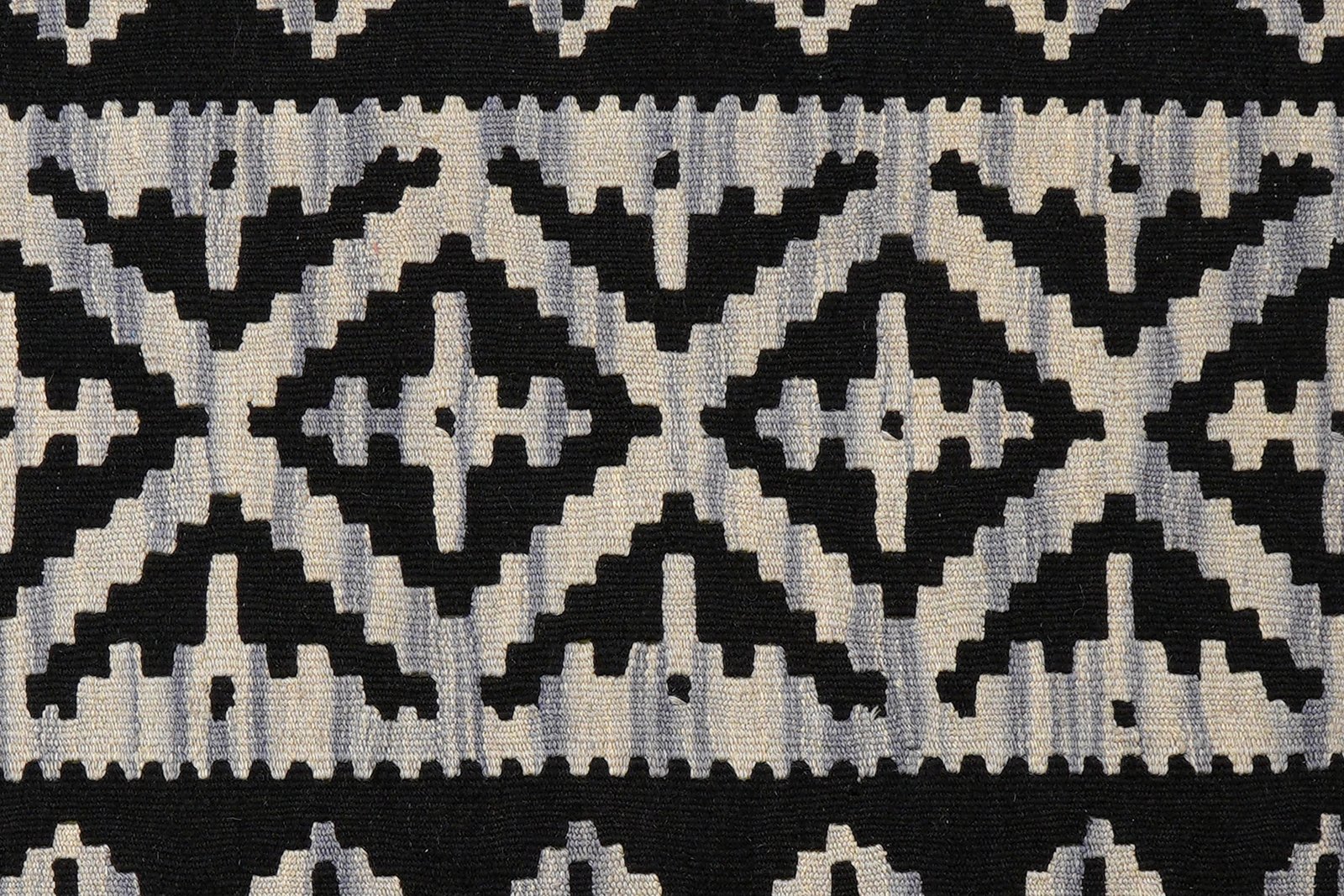 Kelim Gashgai — Handmade, 83x293 cm, Beige, 100% Virgin Wool | View 5