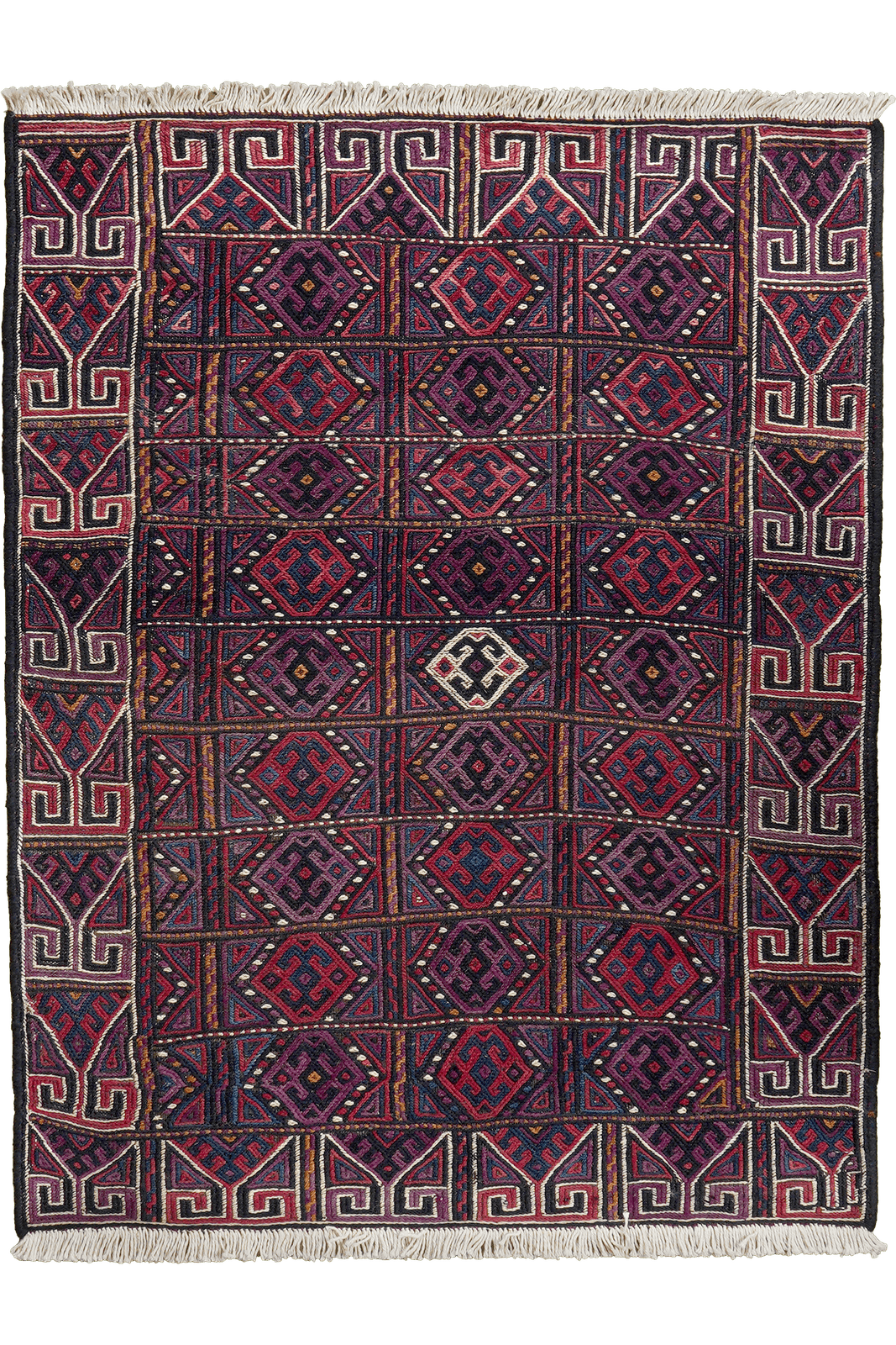 Sumak Shahsavan — Handmade, 72x93 cm, Multicolor, 100% Virgin Wool | Main view