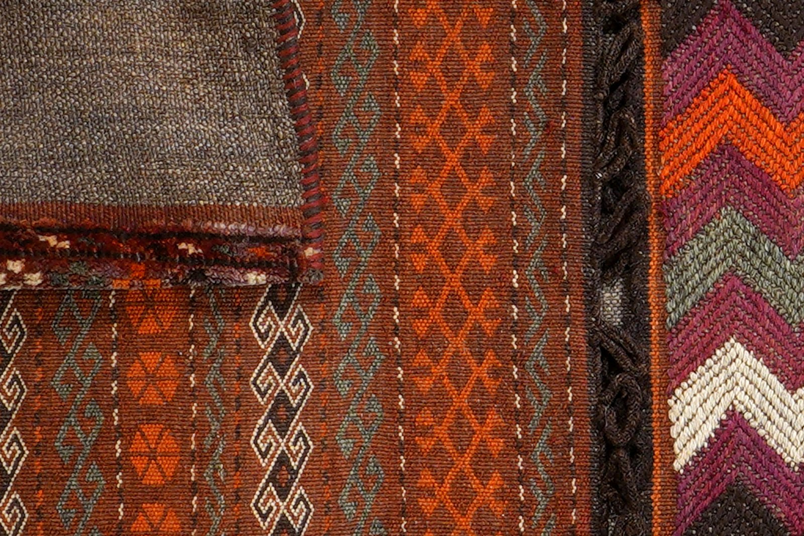 Khorjin — Handmade, 56x121 cm, Multicolor, 100% Virgin Wool | View 7