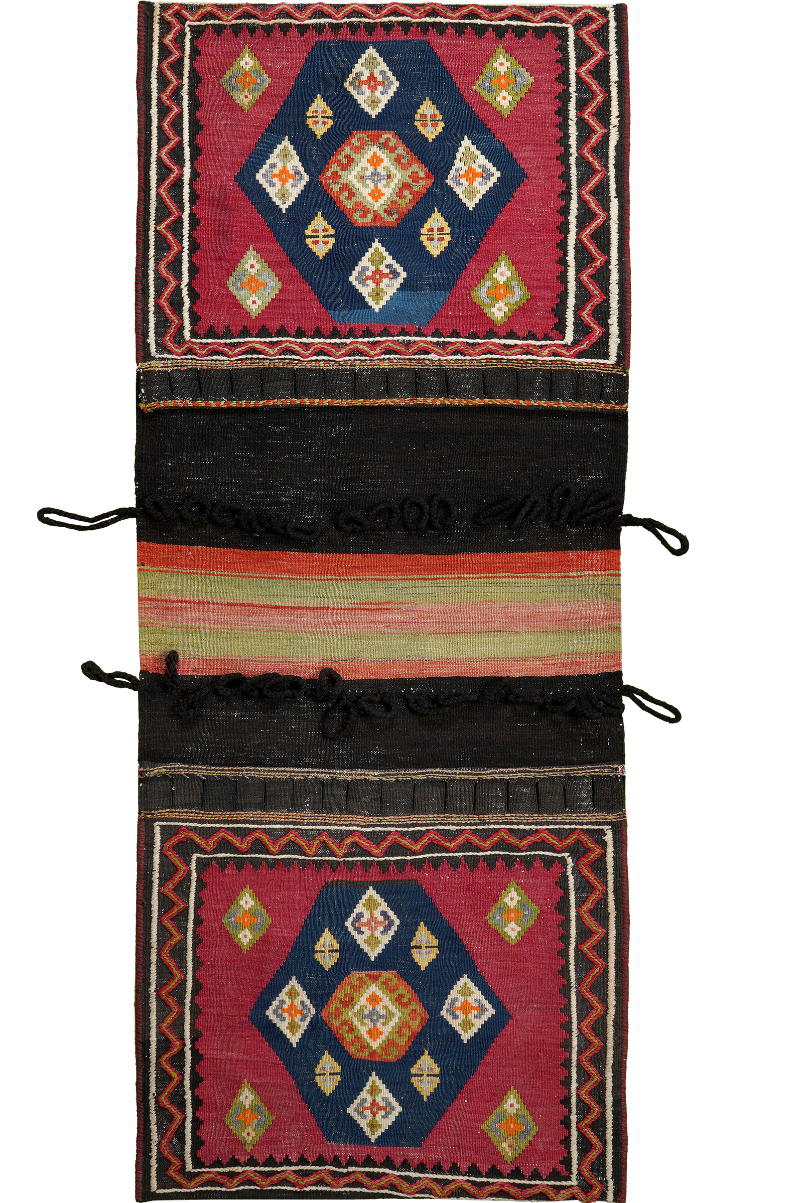 Khorjin — Handgefertigt, 192x76 cm, Bunt, 100% Virgin Wool | Main view