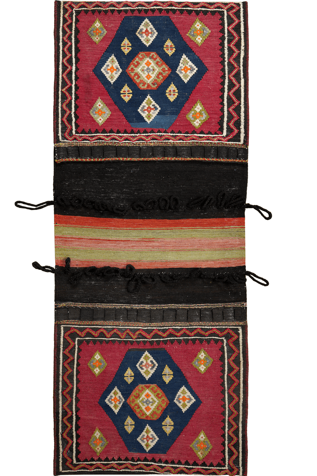 Khorjin — Handmade, 76x192 cm, Multicolor, 100% Virgin Wool | Main view