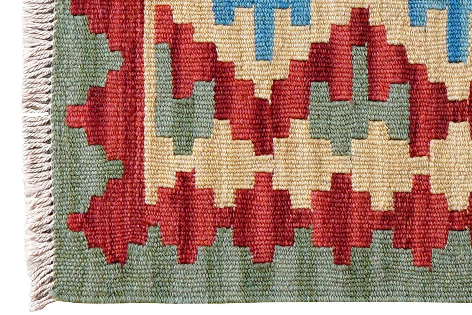 Kelim Gashgai — Handmade, 46x62 cm, Multicolor, 100% Virgin Wool | View 3