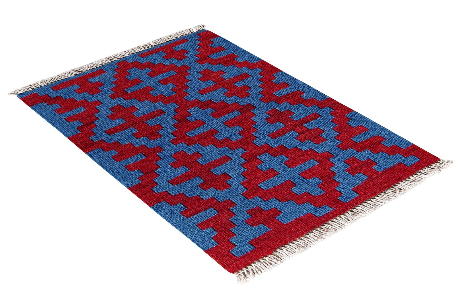 Kelim Gashgai — Handmade, 42x59 cm, Multicolor, 100% Virgin Wool | View 4