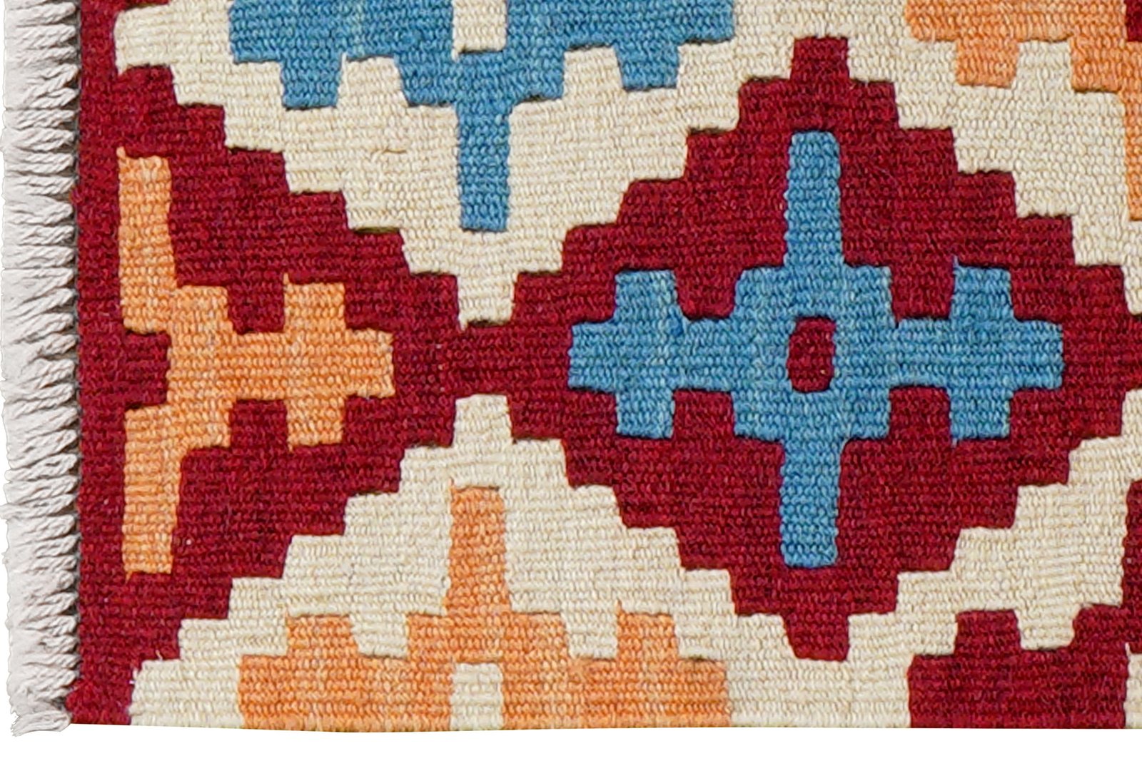Kelim Gashgai — Handmade, 40x61 cm, Multicolor, 100% Virgin Wool | View 3