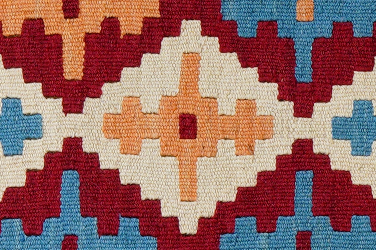 Kelim Gashgai — Handmade, 40x61 cm, Multicolor, 100% Virgin Wool | View 5