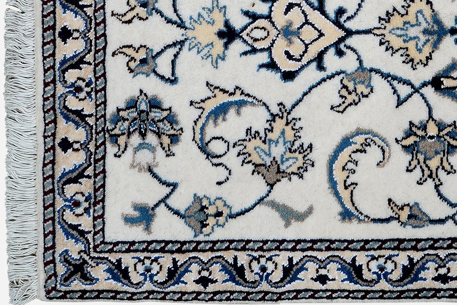 Nain 12La — Hand-knotted, 71x135 cm, Multicolor, 100% Virgin Wool | View 3