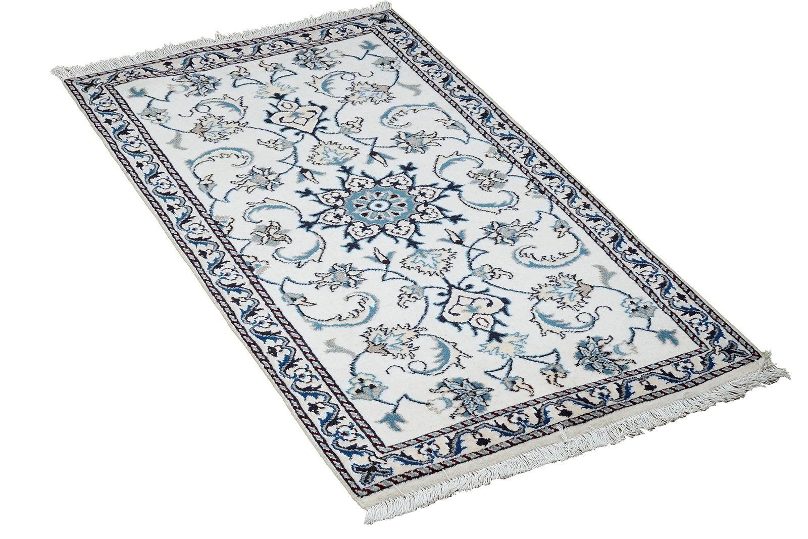 Nain 12La — Hand-knotted, 71x135 cm, Multicolor, 100% Virgin Wool | View 4