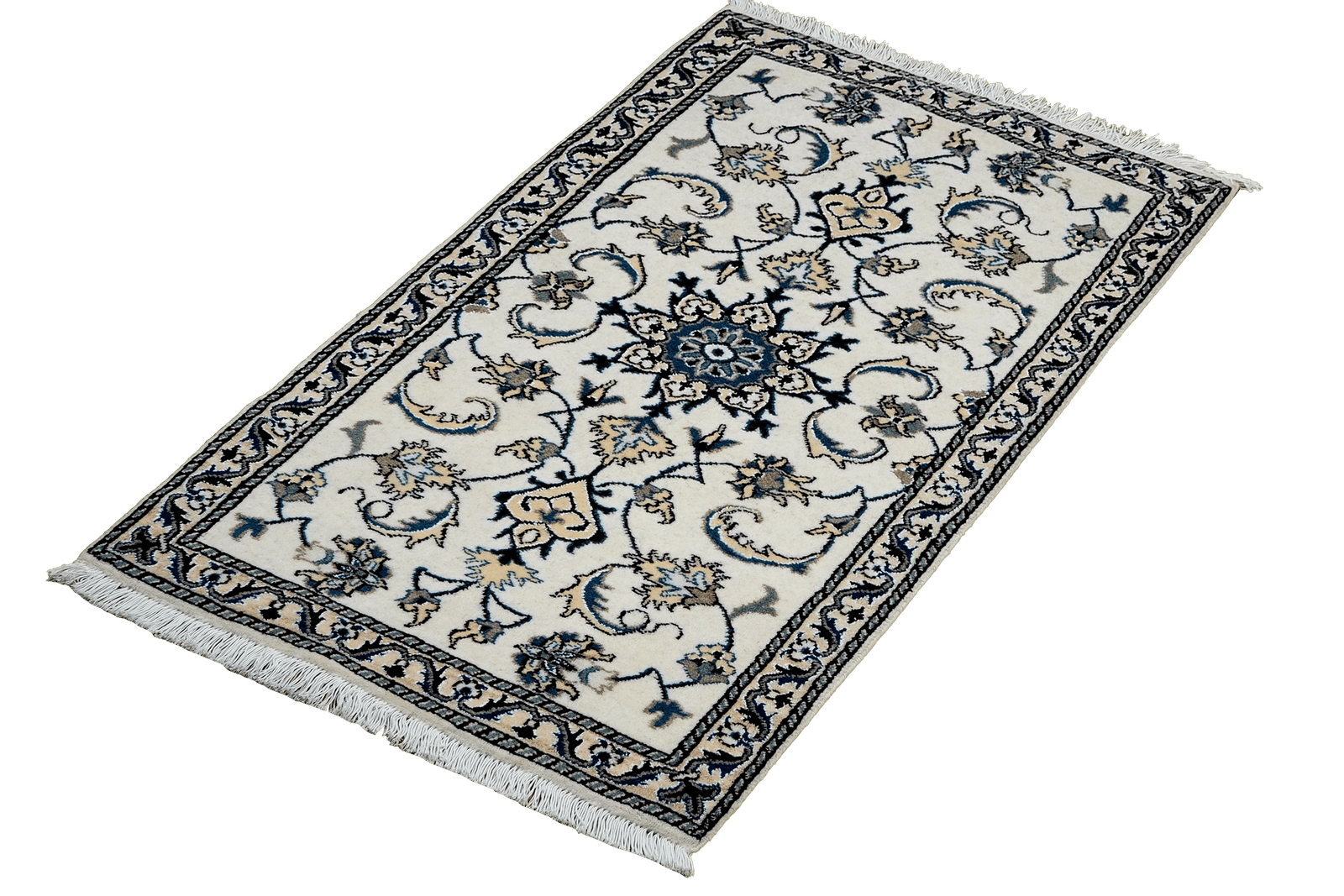 Nain 12La — Hand-knotted, 71x135 cm, Multicolor, 100% Virgin Wool | View 5