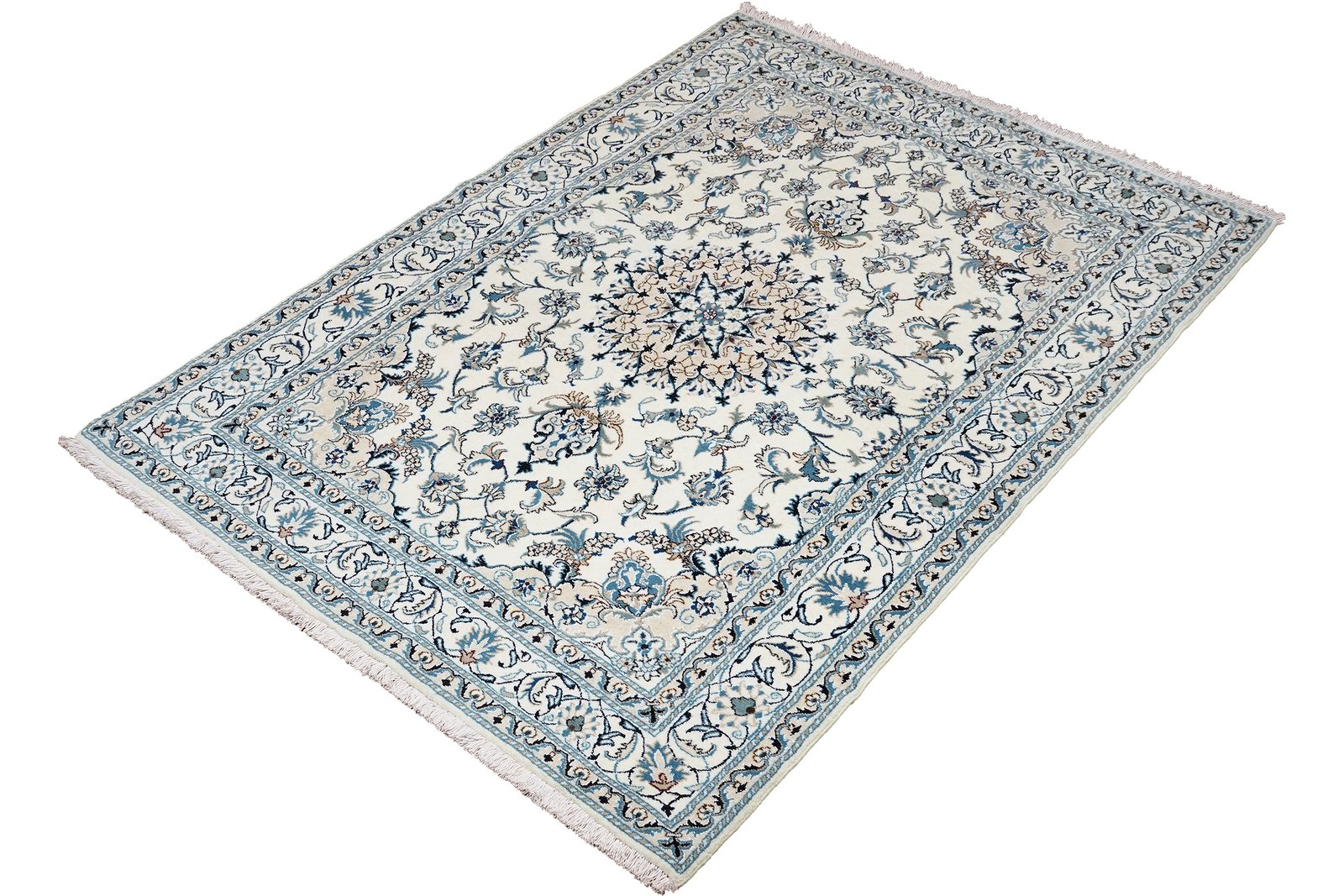 Nain 12La — Hand-knotted, 161x234 cm, Multicolor, 100% Virgin Wool | View 5