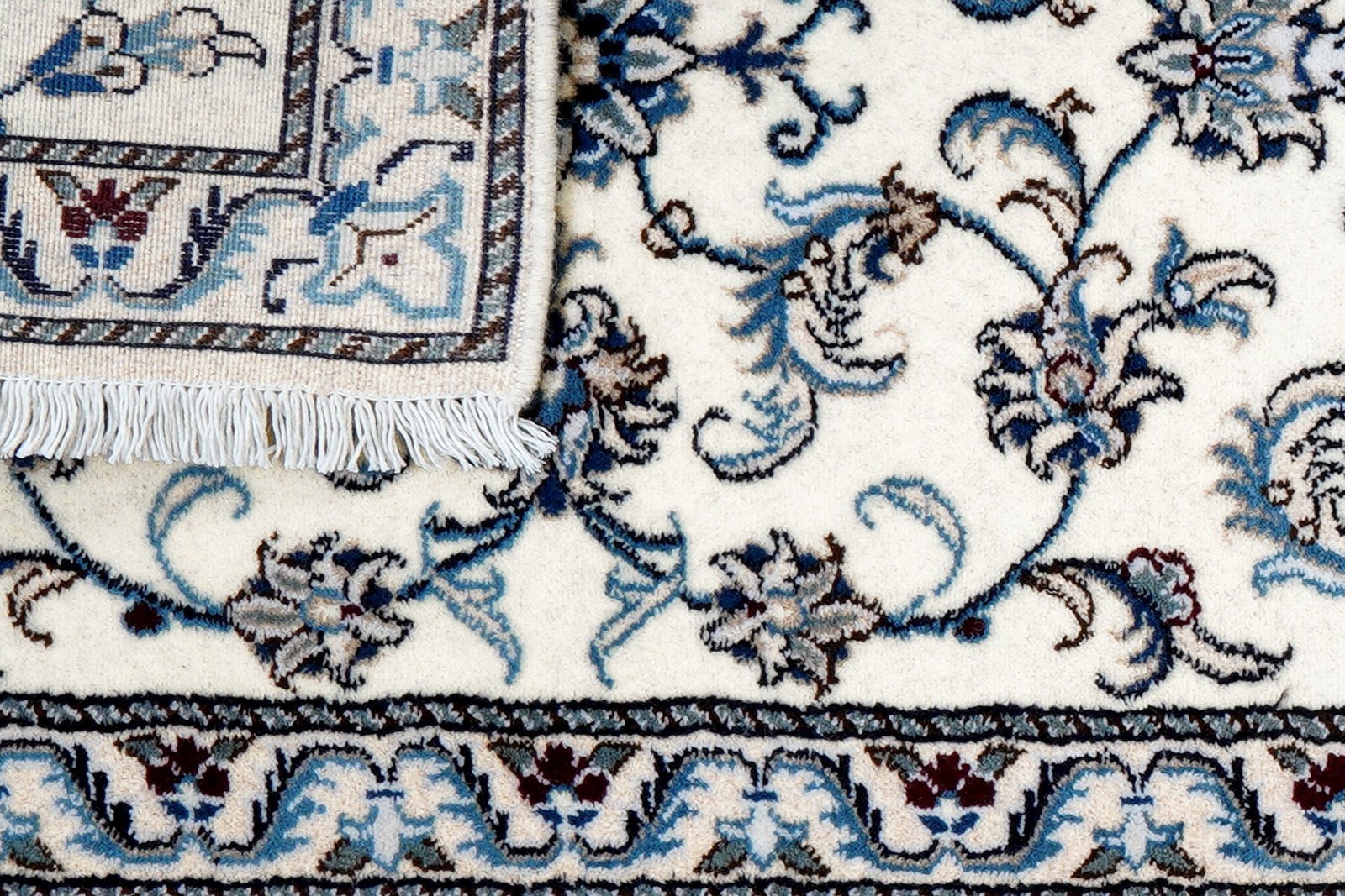 Nain 12La — Hand-knotted, 78x286 cm, Multicolor, 100% Virgin Wool | View 7