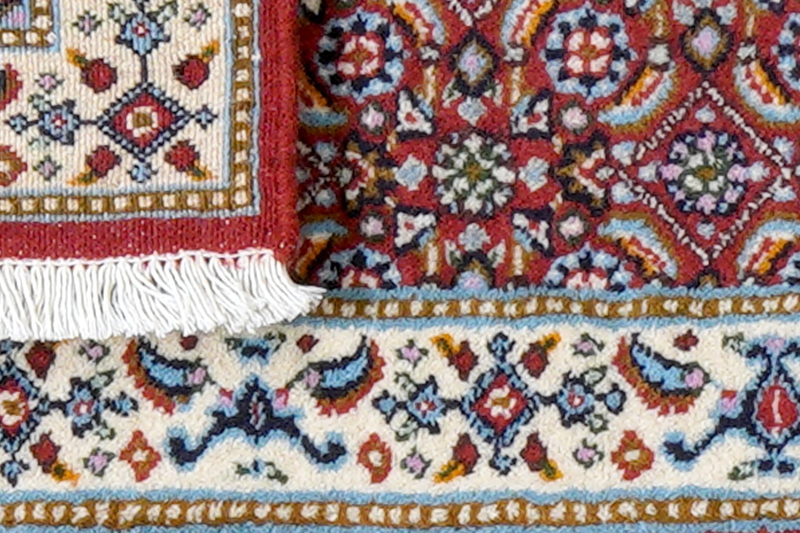Moud Mahi — Hand-knotted, 38x57 cm, Red, 100% Virgin Wool | View 7