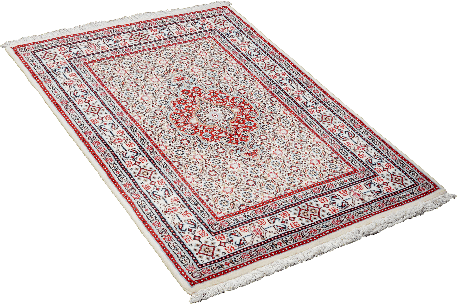 Moud Mahi — Hand-knotted, 77x123 cm, Multicolor, 100% Virgin Wool | View 4