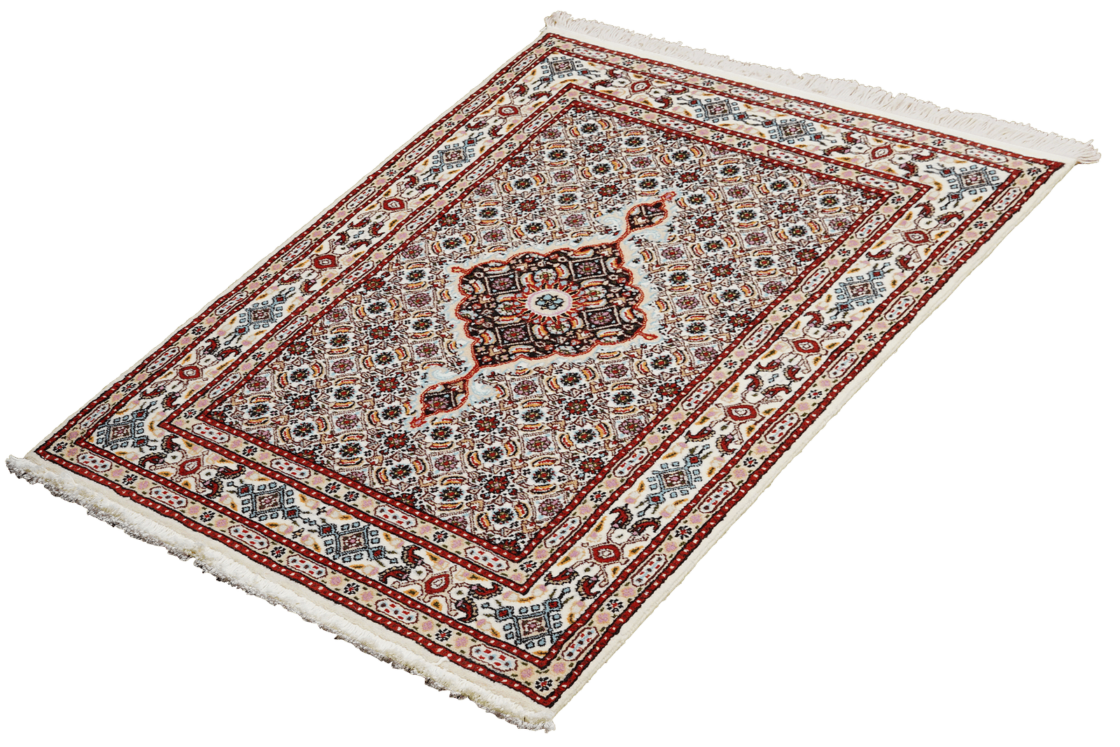 Moud Mahi — Hand-knotted, 78x118 cm, Beige, 100% Virgin Wool | View 5