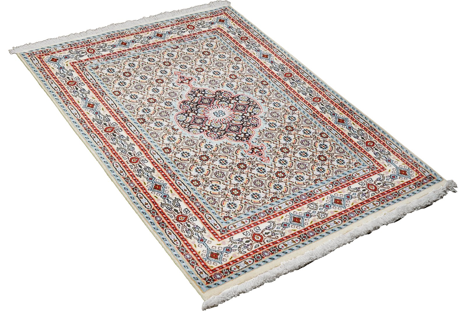 Moud Mahi — Hand-knotted, 76x121 cm, Multicolor, 100% Virgin Wool | View 4