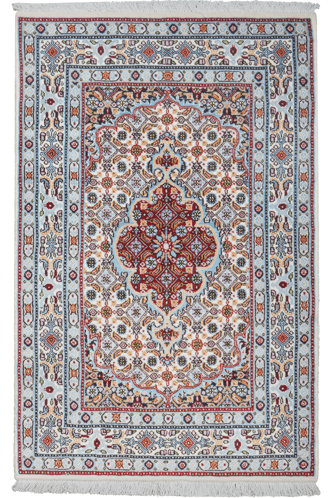 Moud Mahi — Hand-knotted, 74x115 cm, Multicolor, 100% Virgin Wool | Main view