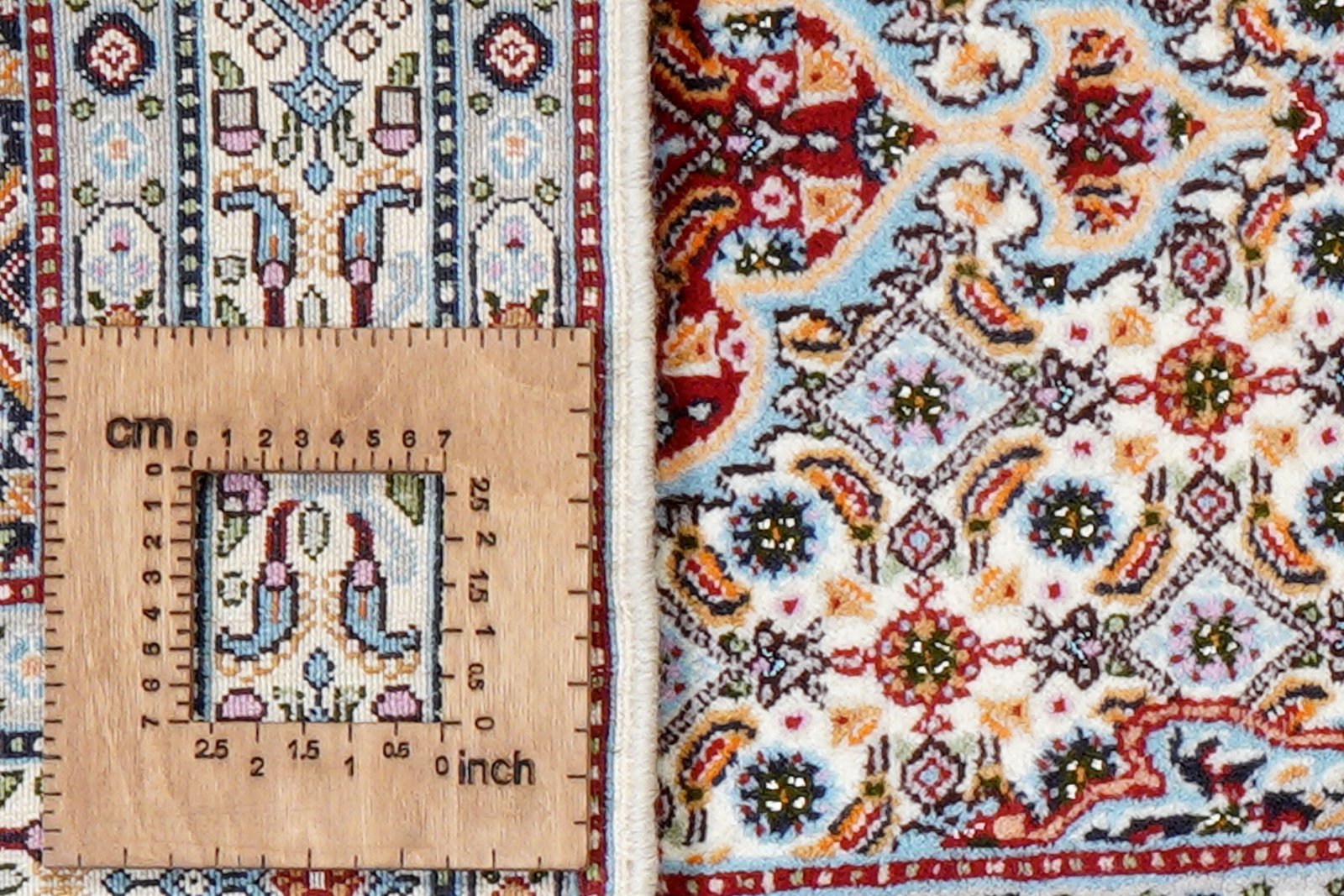 Moud Mahi — Hand-knotted, 74x115 cm, Multicolor, 100% Virgin Wool | View 8