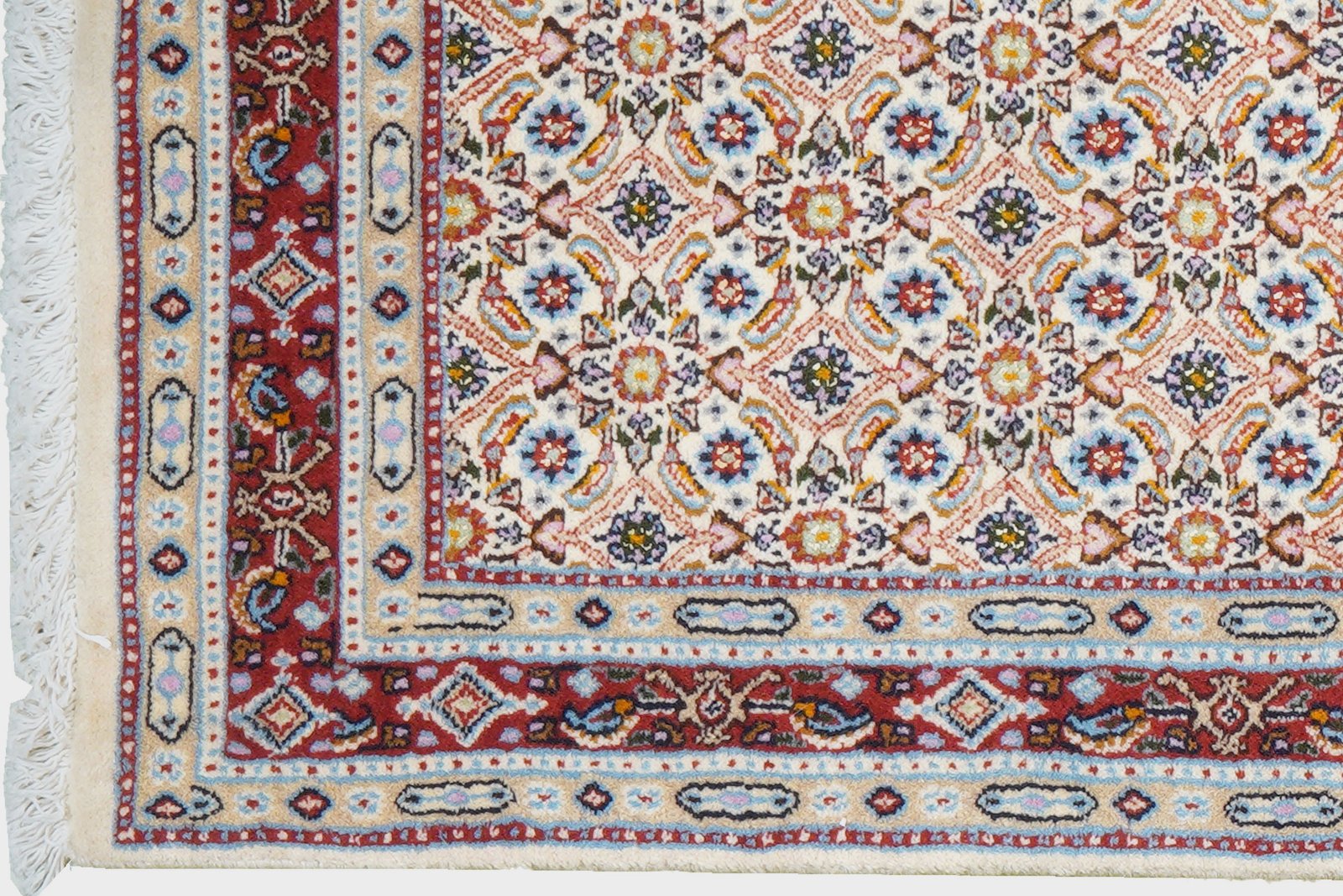 Moud Mahi — Hand-knotted, 75x120 cm, Beige, 100% Virgin Wool | View 3