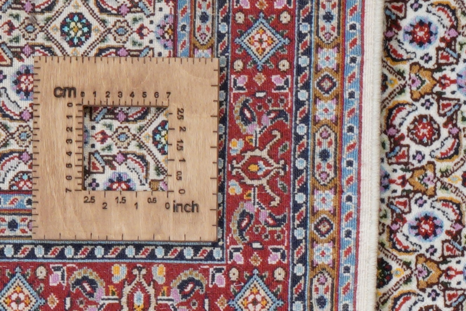 Moud Mahi — Hand-knotted, 97x148 cm, Multicolor, 100% Virgin Wool | View 8