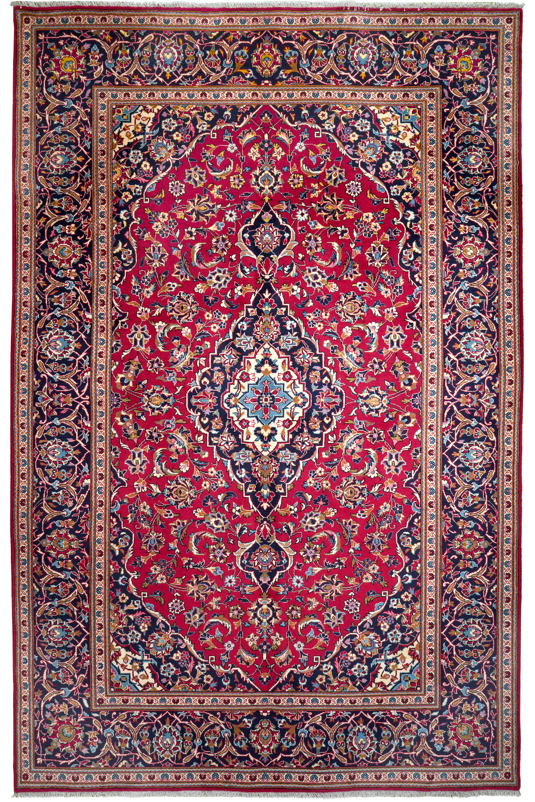 Mehrewan — Hand-knotted, 109x145 cm, Beige, 100% Virgin Wool | Main view