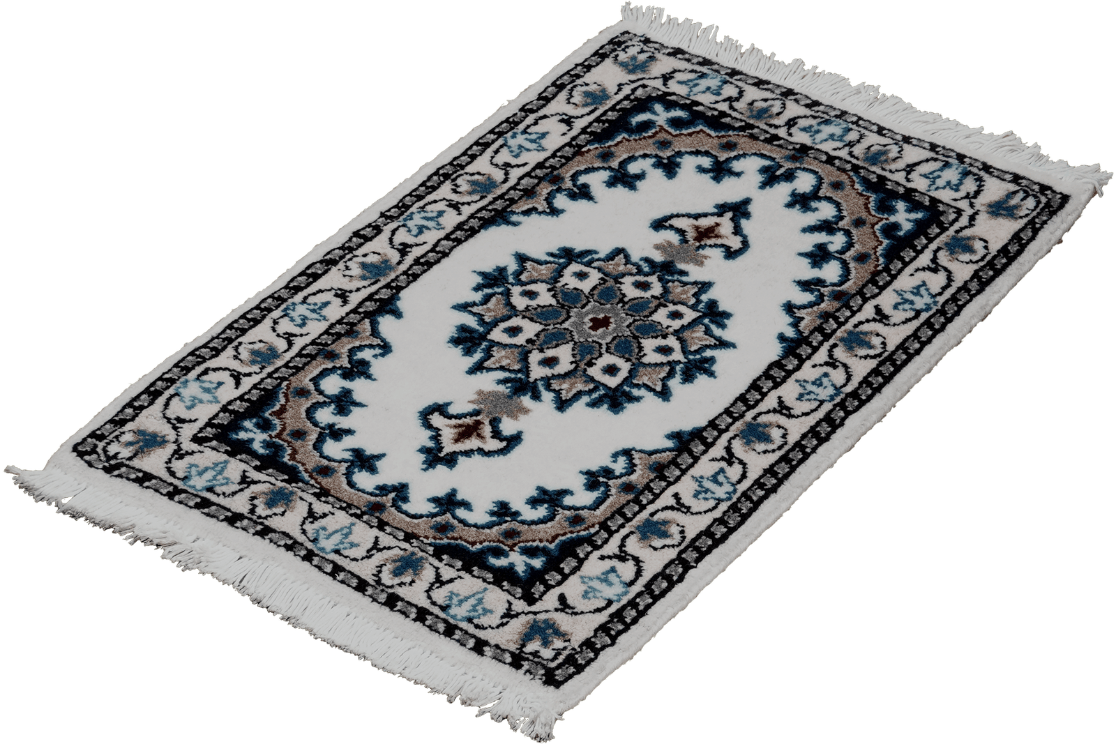 Nain 12La — Hand-knotted, 37x59 cm, Multicolor, 100% Virgin Wool | View 5
