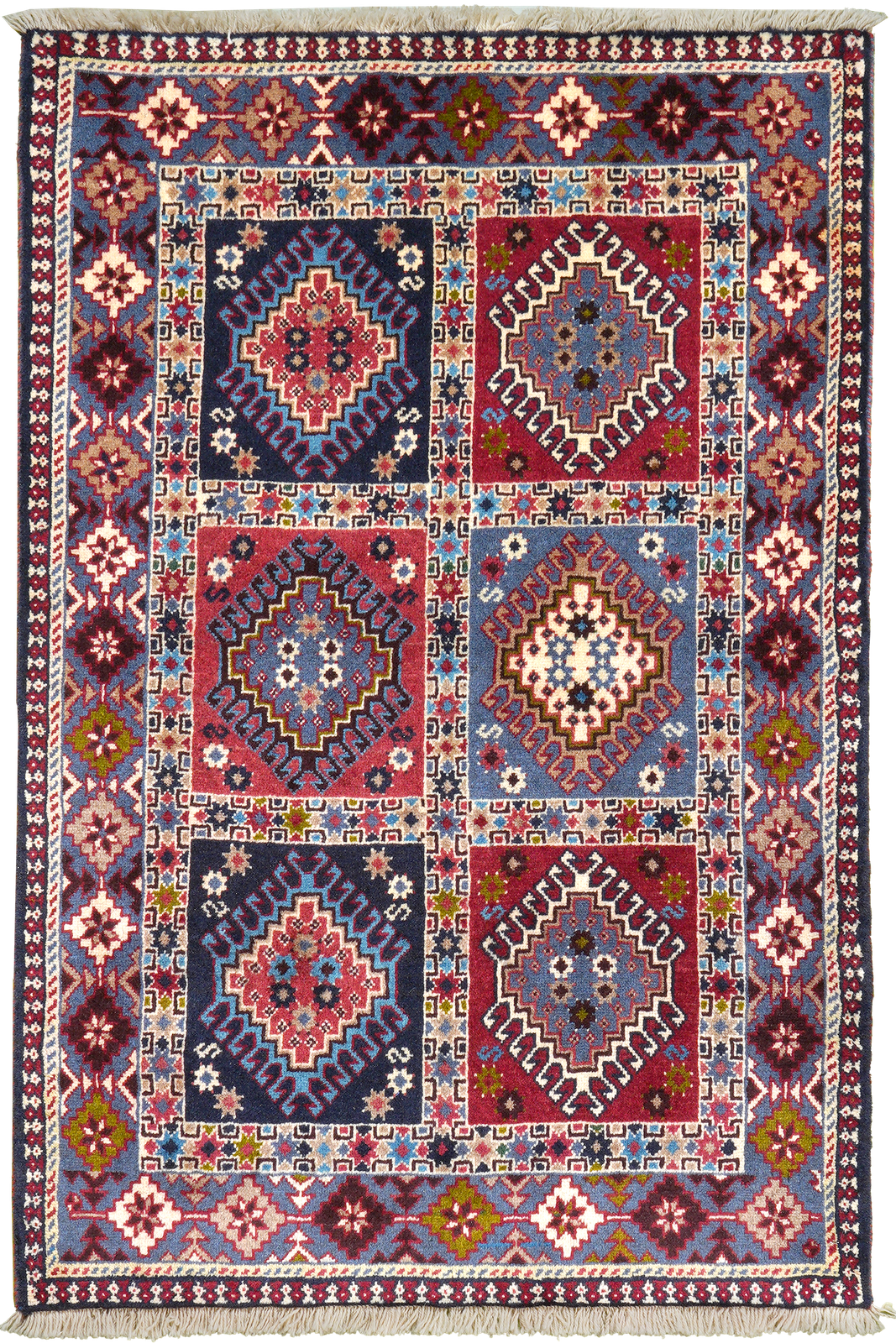 Yalameh — Hand-knotted, 82x125 cm, Multicolor, 100% Virgin Wool | Main view