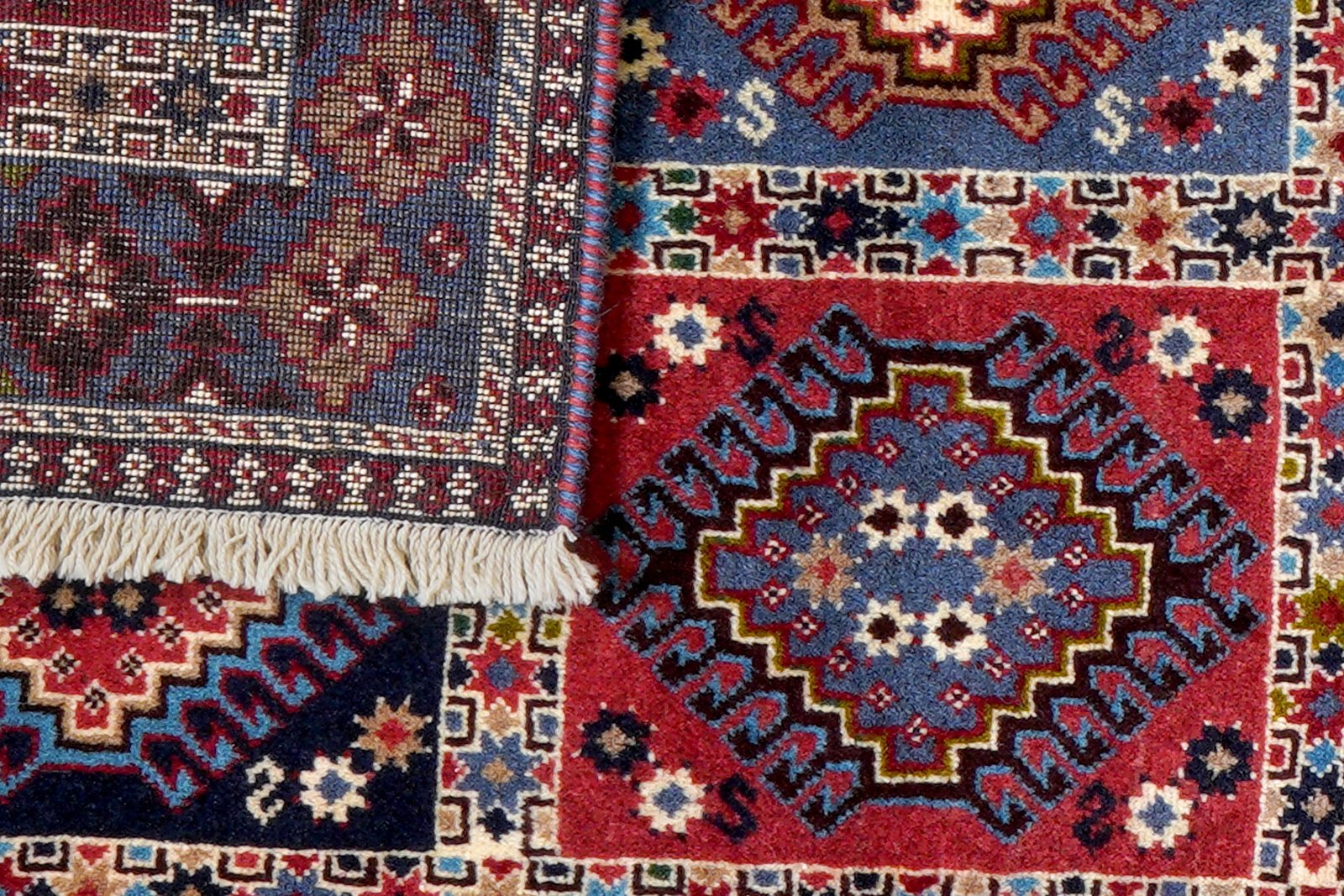 Yalameh — Hand-knotted, 82x125 cm, Multicolor, 100% Virgin Wool | View 7