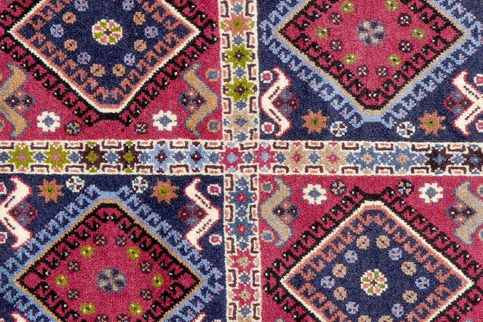 Yalameh — Hand-knotted, 83x202 cm, Multicolor, 100% Virgin Wool | View 6