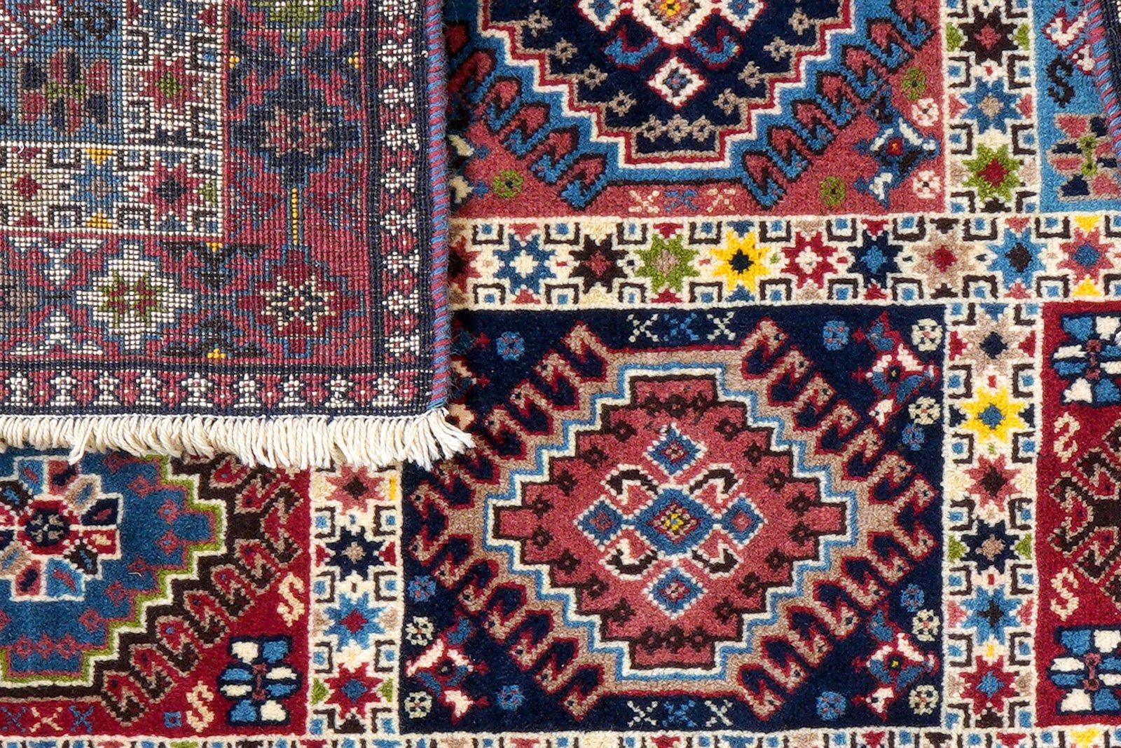 Yalameh — Hand-knotted, 85x130 cm, Multicolor, 100% Virgin Wool | View 7