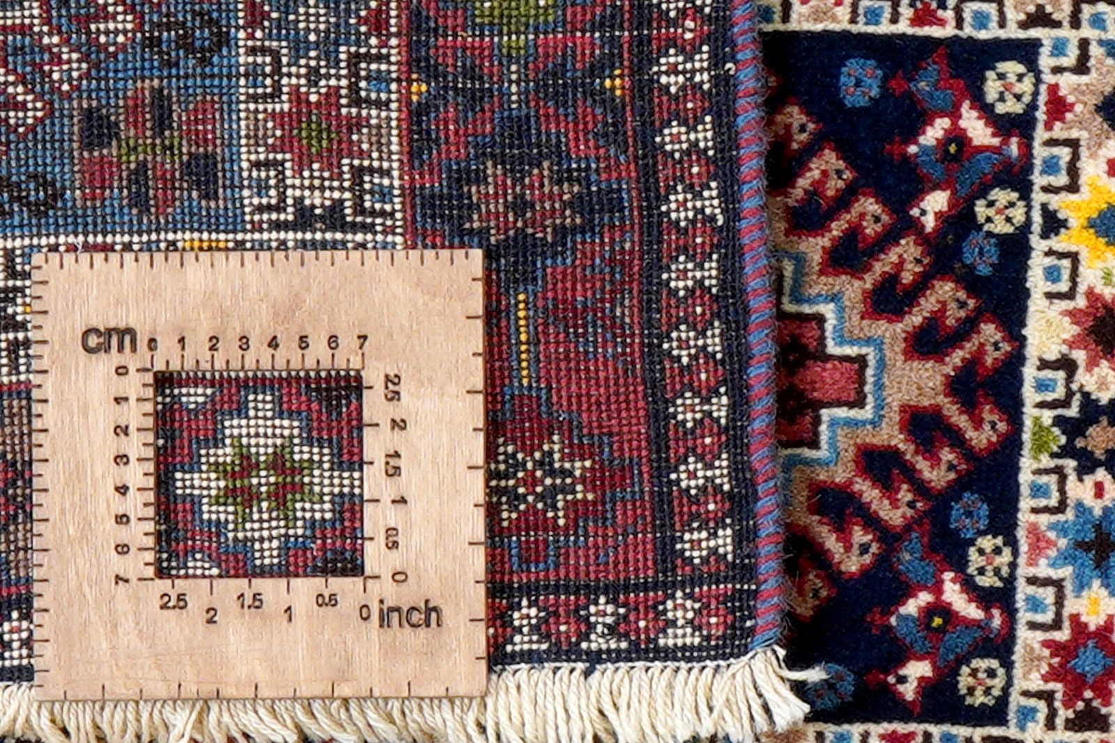 Yalameh — Hand-knotted, 85x130 cm, Multicolor, 100% Virgin Wool | View 8
