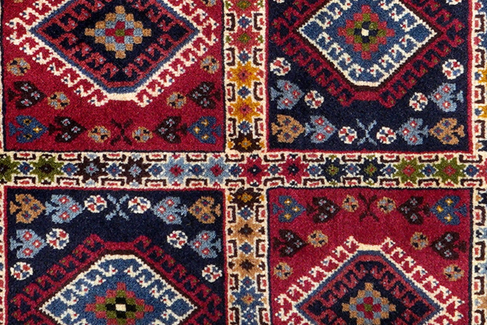 Yalameh — Hand-knotted, 85x196 cm, Multicolor, 100% Virgin Wool | View 6