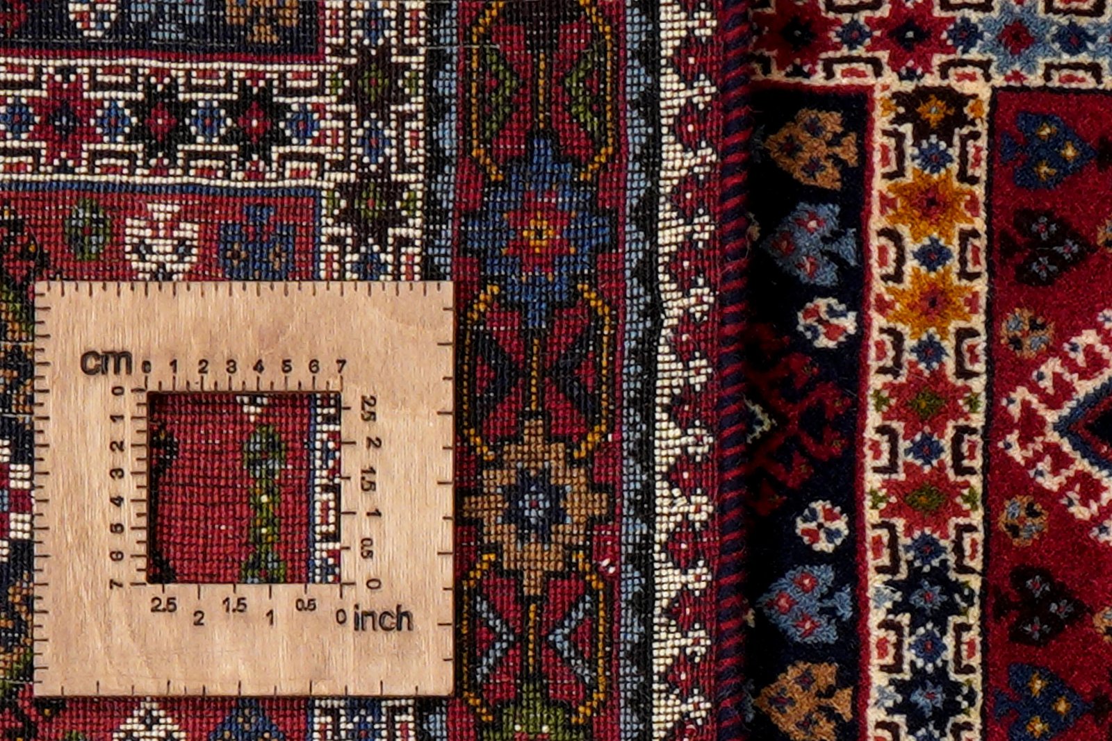 Yalameh — Hand-knotted, 85x196 cm, Multicolor, 100% Virgin Wool | View 8