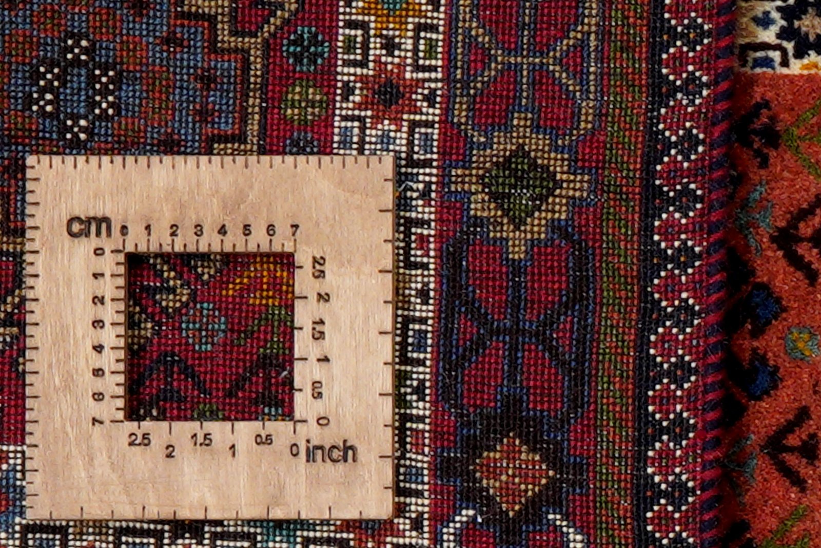 Yalameh — Hand-knotted, 80x195 cm, Multicolor, 100% Virgin Wool | View 8